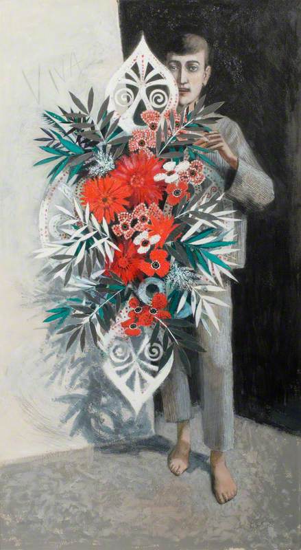 Boy with Wreath