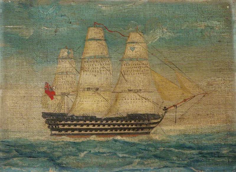 HMS 'Howe' or 'The Victory'