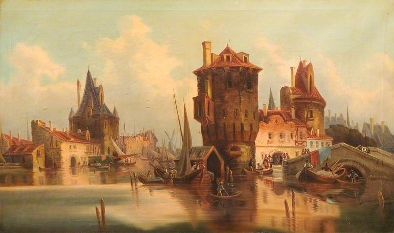Scene in the Low Countries