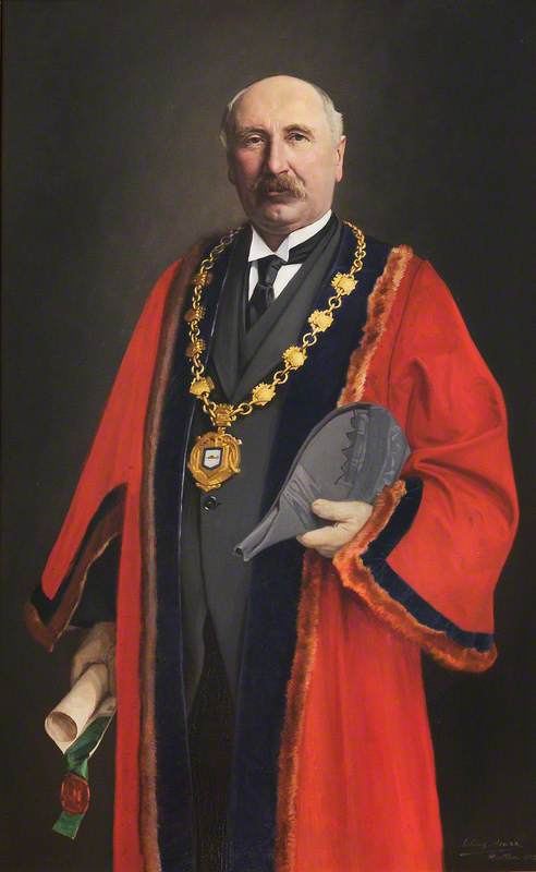William Godfrey Lecomber (1870–1925), Mayor of Ruthin (1917–1923)