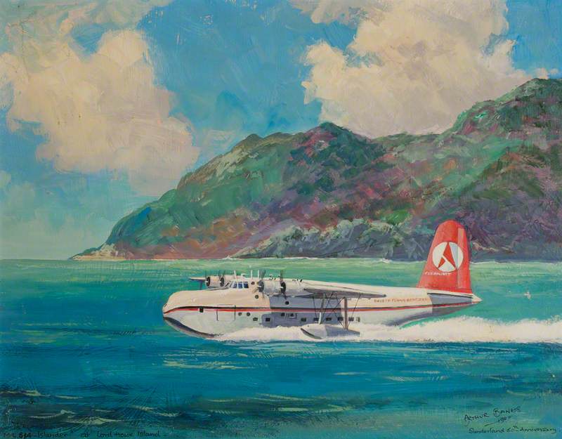 Sunderland ML814 'Islander' at Lord Howe Island