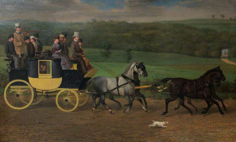Captain Cecil Otway's Coach and Horses