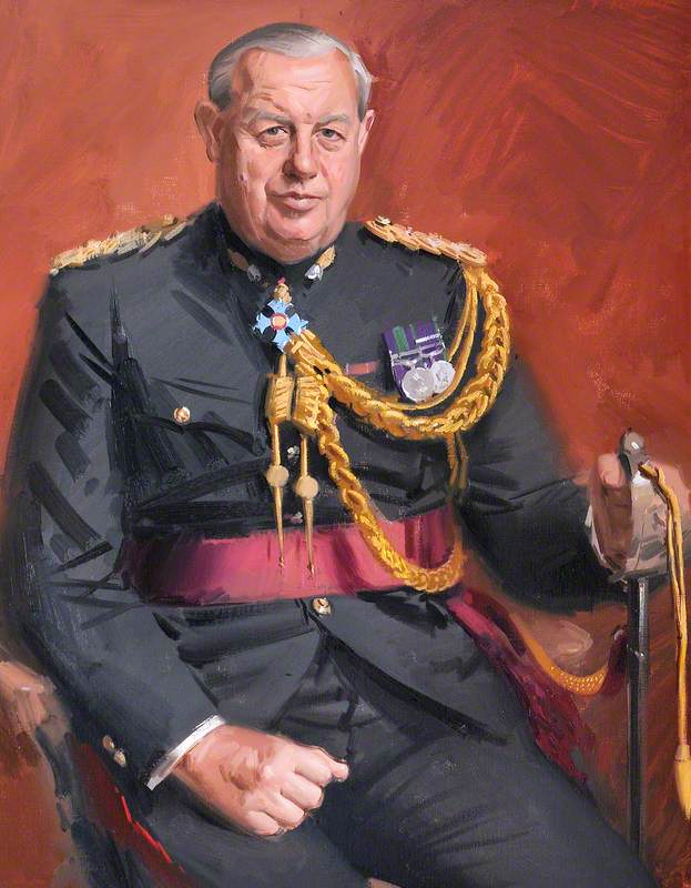 Brigadier A. C. Vivian, CBE (Colonel Royal Welch Fusiliers, 1984–1990)