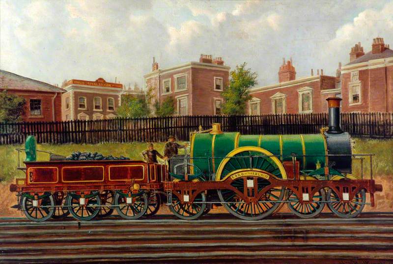 Great Western Railway 4–2–2 Locomotive 'Lord of the Isles'