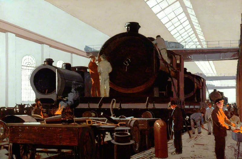 Building an Engine at Crewe Works