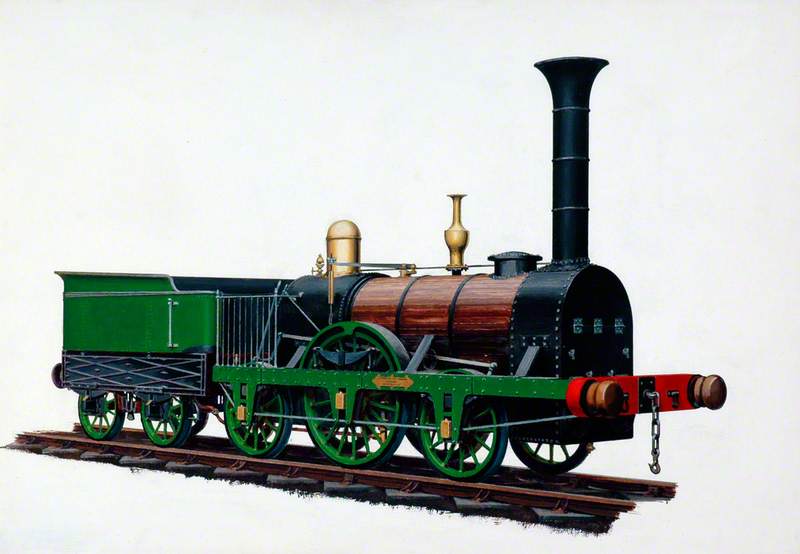 2–2–2 Locomotive 'Patentee', Robert Stephenson's Patent Locomotive