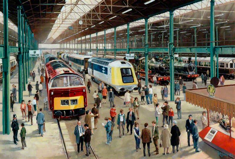 View of Proposed 'GWR 150' Exhibition at Swindon