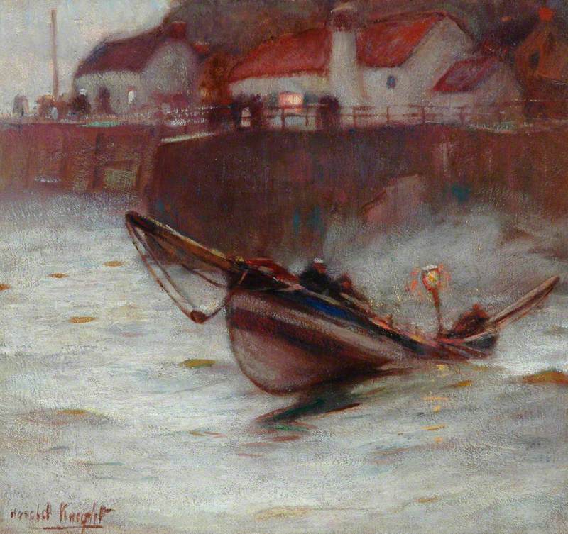 Coble at Staithes