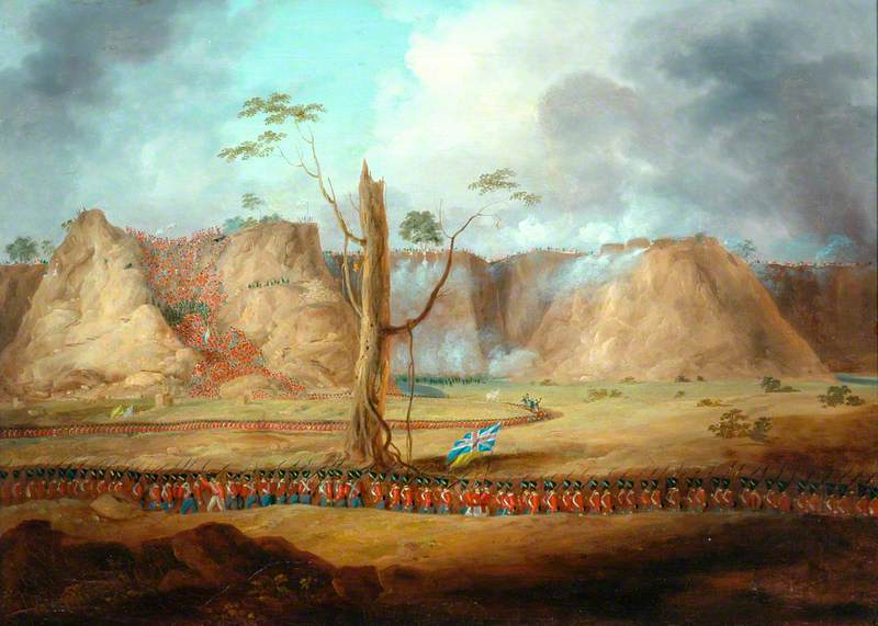 The Storming of Bhurtpore, 1826