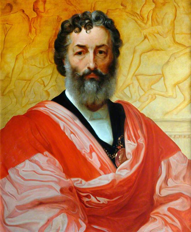 Copy of Frederic, Lord Leighton's Self Portrait of 1880