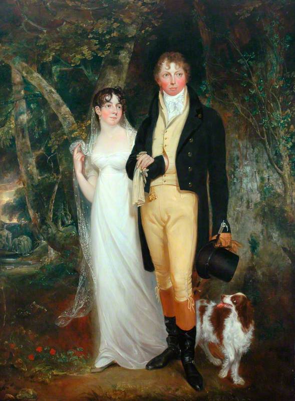 Captain and Mrs Edmund Burnham Pateshall