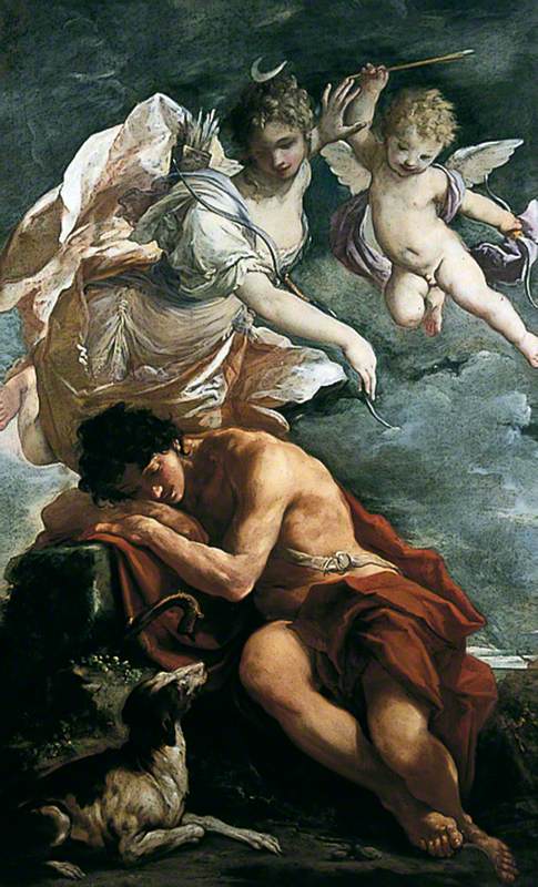 The Male Gaze The Myth Of Diana And Endymion Art Uk