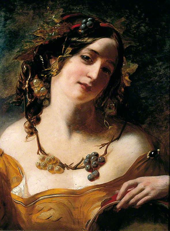 A Bacchante