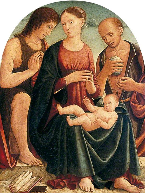 Madonna and Child with Saint John and Saint Jerome