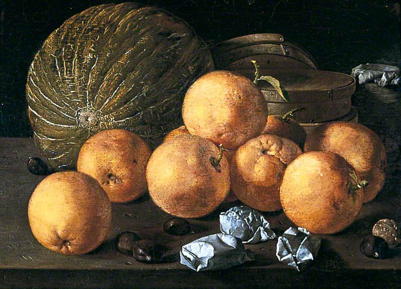 Still Life with Lemons and Nuts