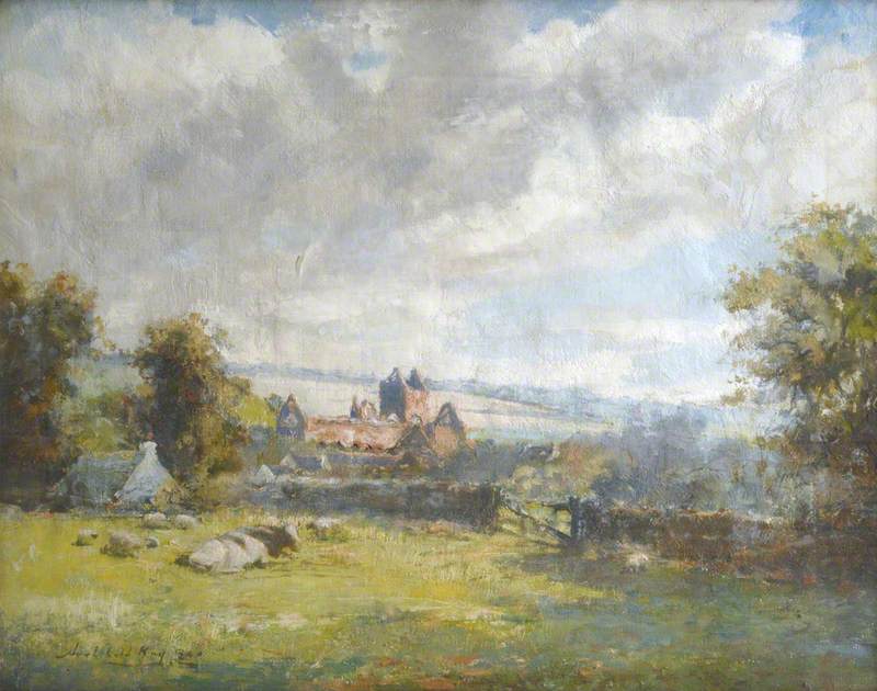 Landscape with Cows