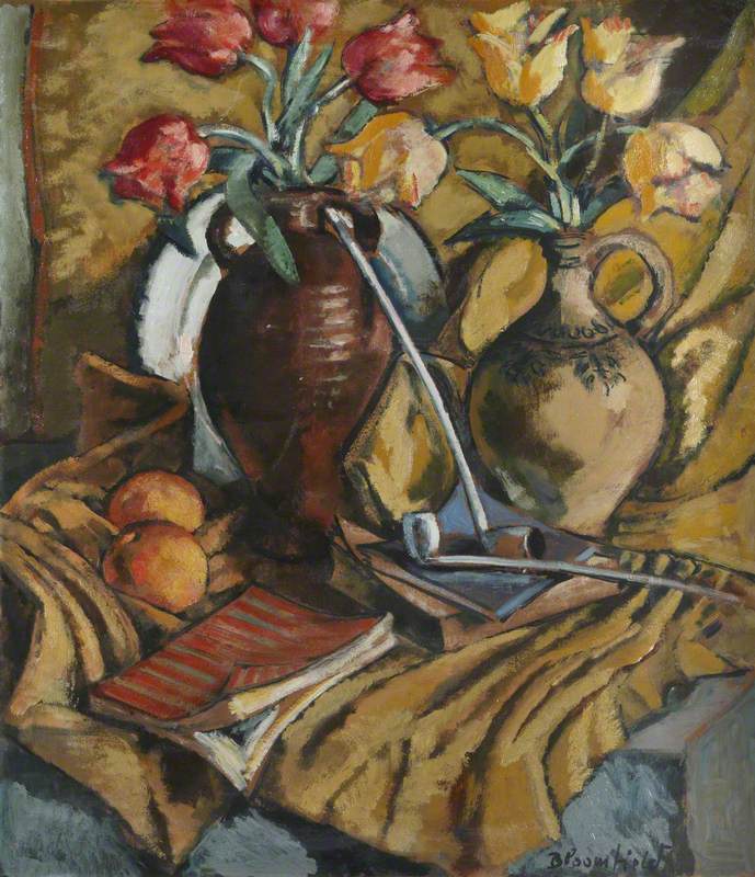 Still Life with Flowers and Pipes