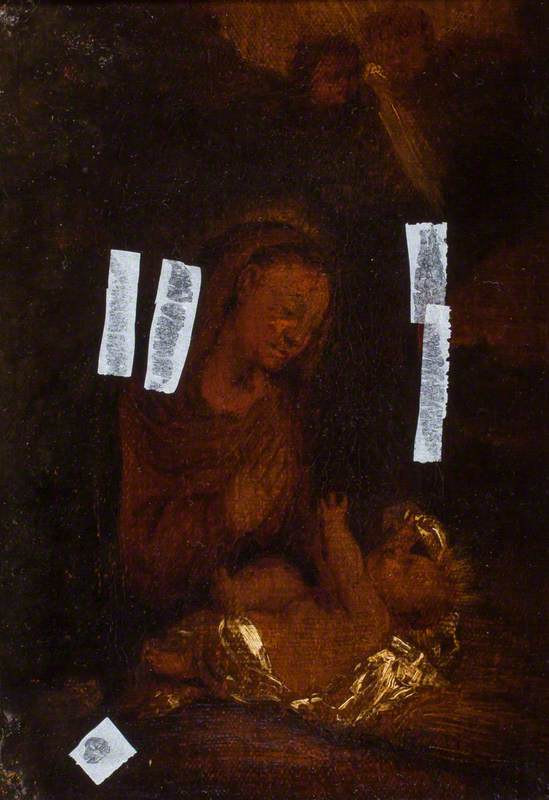 The Virgin Adoring the Christ Child