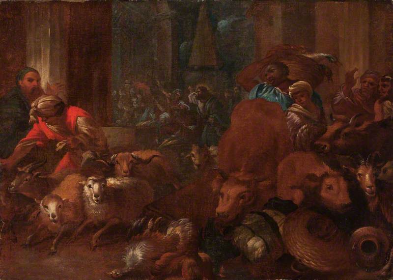 Christ Driving the Traders from the Temple