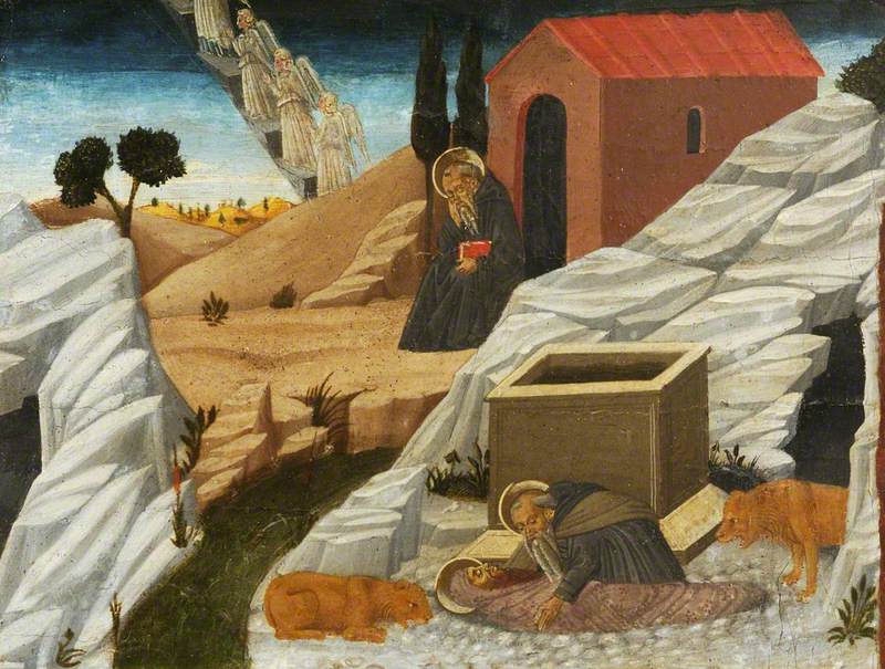 Scenes from the Lives of the Hermits: Saint Anthony Abbot