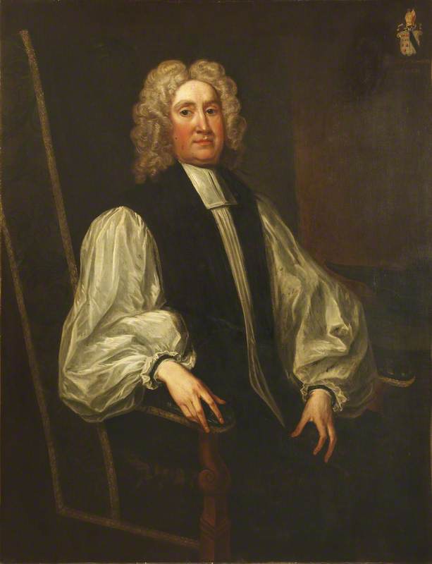 John Hough (1651–1743), President (1687 & 1688–1701), Bishop of Oxford (1690–1699), Lichfield and Coventry (1699–1717) and Worcester (1717–1743)