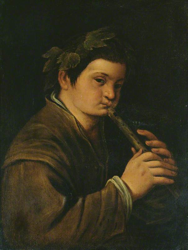 A Boy as Bacchus