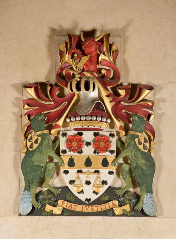 The Founder's Heraldic Achievement