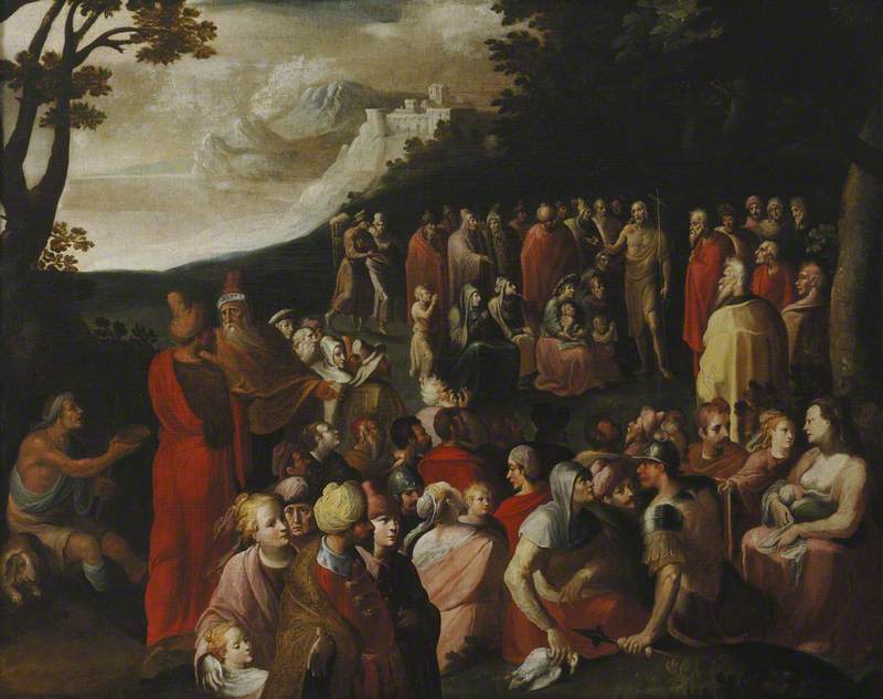 Saint John the Baptist Preaching to the Multitude