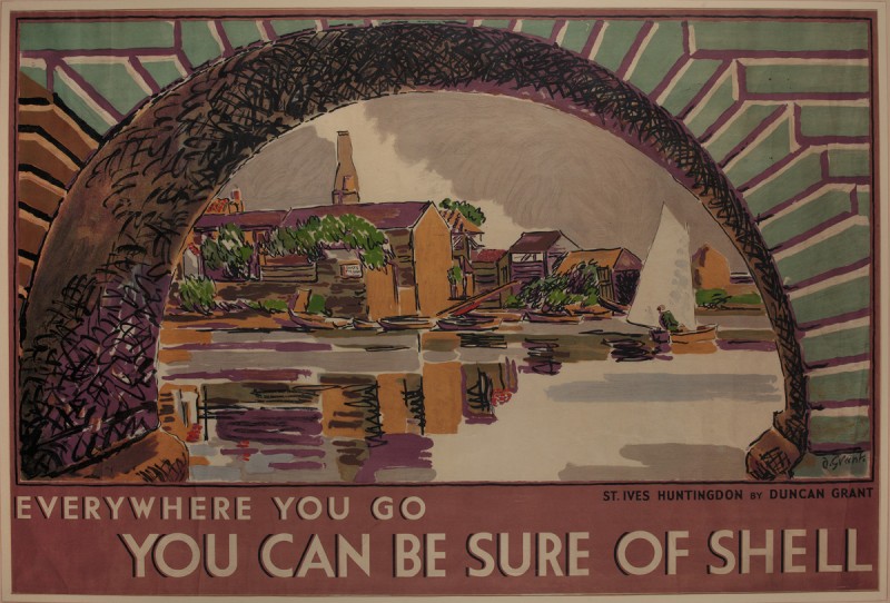 Shell Poster, St Ives, Huntingdon