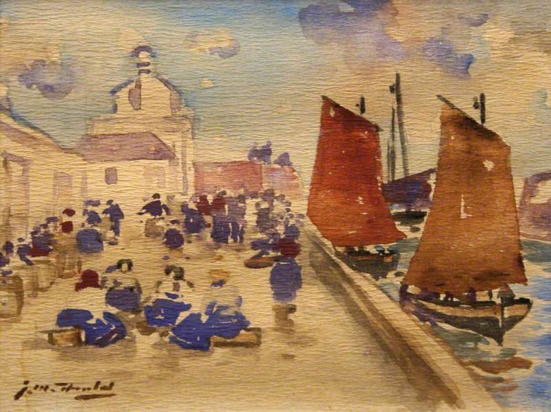 Untitled – Harbour Scene, Arbroath