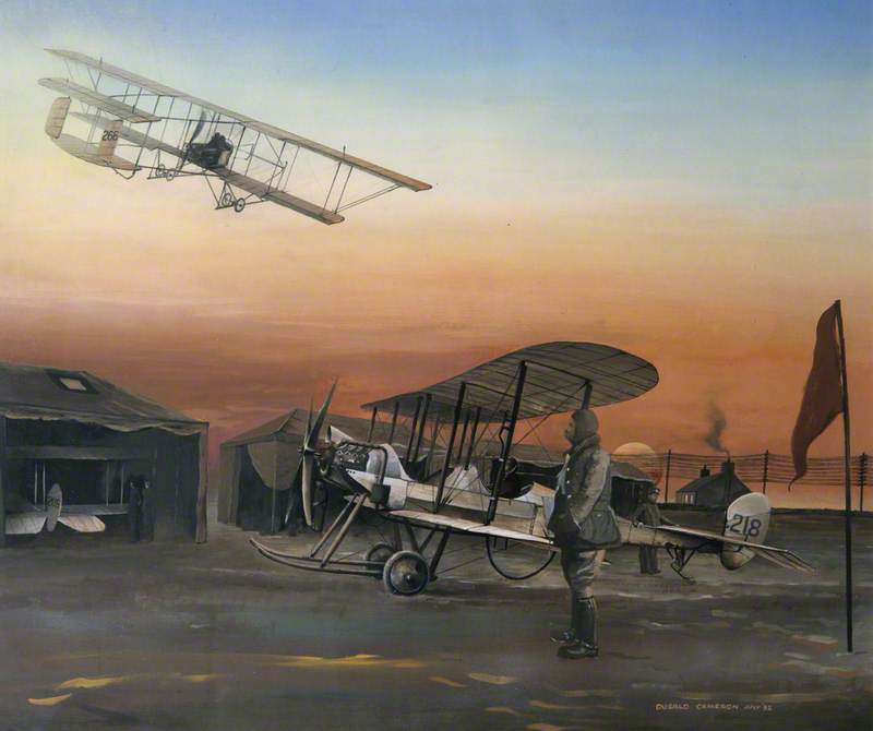 Aircraft from No. 2 Squadron at Upper Dysart Farm, Montrose, February 1913