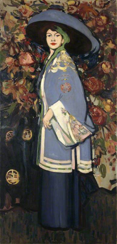 Le manteau chinois (Anne Estelle Rice, 1877–1959, Artist)