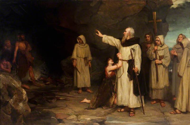 Saint Columba Rescuing a Captive