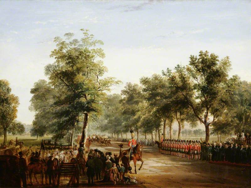 Queen Victoria's Entry to Perth, 1842