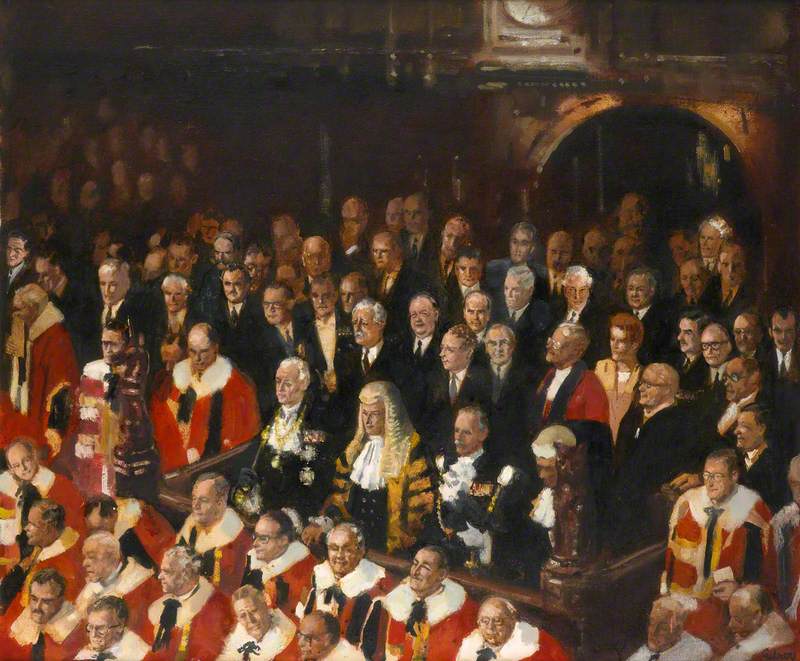 State Opening of Parliament, House of Lords, 1960