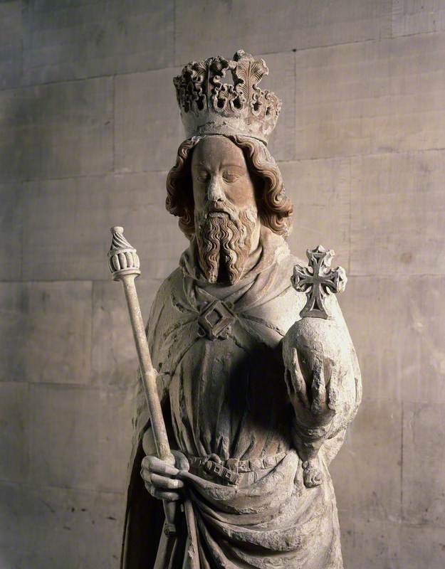 Mediaeval King in Westminster Hall