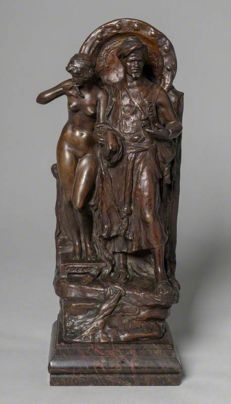 Eastern Warrior with Slave Girl