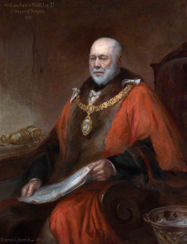 William F. Splatt, Esq., JP, First Mayor of Torquay (1892)