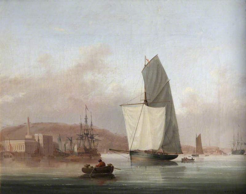 Royal William Victualling Yard, Stonehouse, 1840