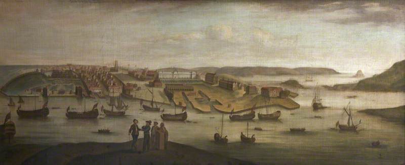 View of Plymouth Dock