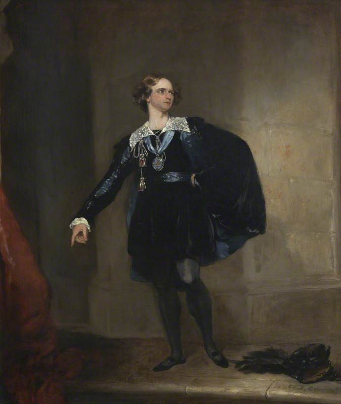 Samuel Phelps (1804–1878), as Hamlet