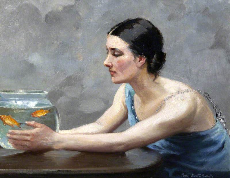 Thora with Goldfish