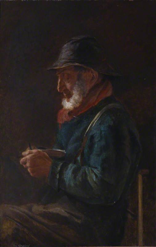 Portrait of an Elderly Fisherman