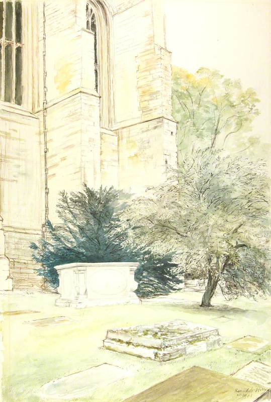 College Chapel from the Graveyard