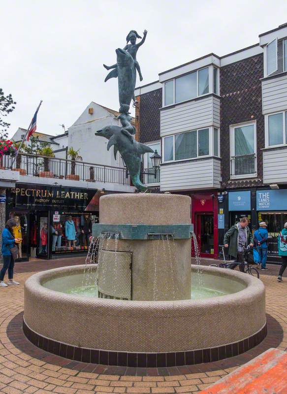 The Dolphin Fountain