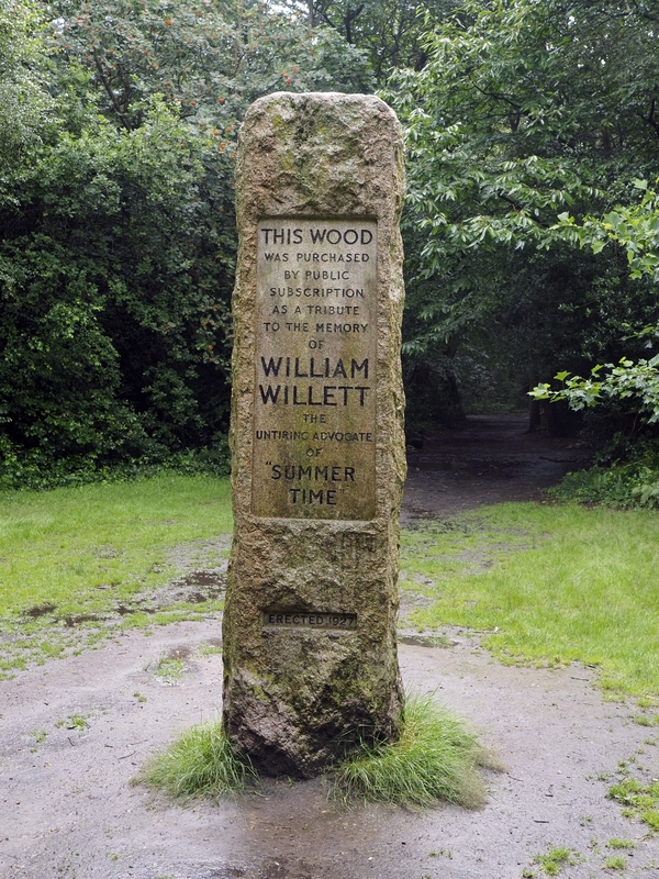 William Willett Memorial Sundial