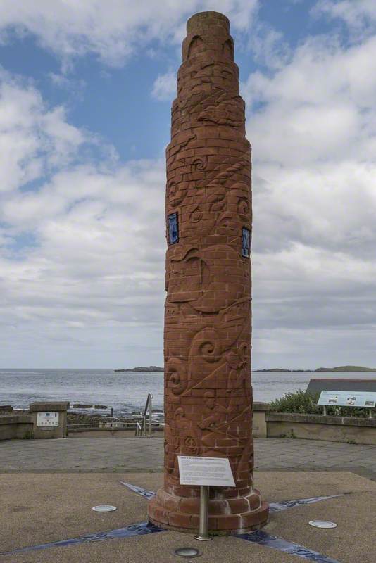 Brick History Column