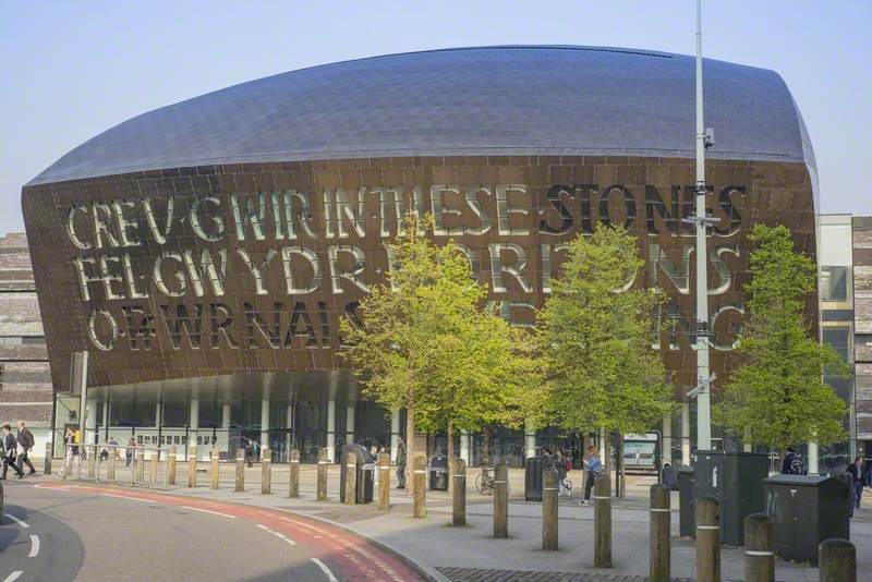 Wales Millennium Centre Façade