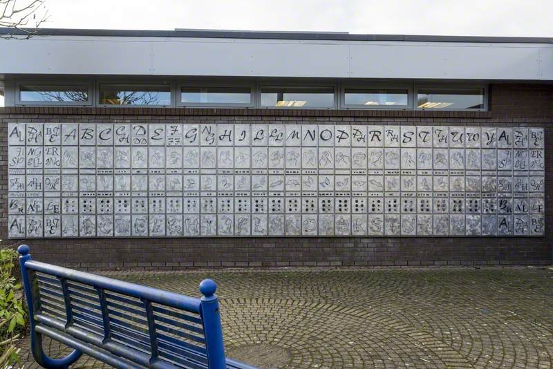 Alphabet (Library Mural)