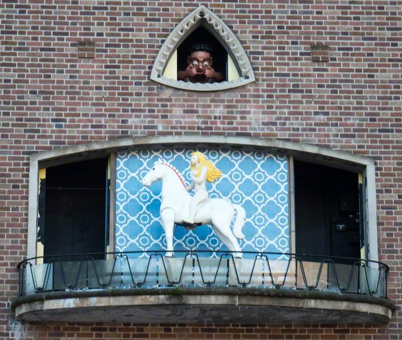 Godiva and Peeping Tom Clock